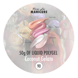 LIQUID POLYGEL Coconut Gelato, 25g/50g. Skystas poligelis.