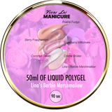 LIQUID POLYGEL Lina’s Barbie Marshmallow 25g/50g. Skystas poligelis.