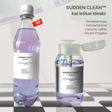SUDDEN CLEAN™- profesionalus skystis meistrams (300ml pompa, 500ml butelis)