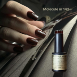 Molecule Nr 142 Gel Polish 10 ml (Juodasis šokoladas, 75%)