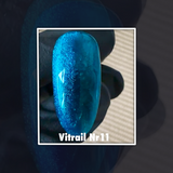 Vitrail #11 Molecule vitražinis gelinis lakas,5ml indelis, 10ml buteliukas