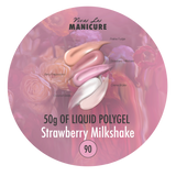 LIQUID POLYGEL Strawberry Milkshake 25g/50g.Skystas poligelis.