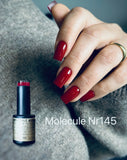 Molecule Nr 145 Gel Polish 10 ml (Raudonieji serbentai)