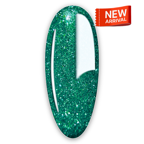 Molecule Diamonds & Reflection Nr 12. 10ml. Šviesą atspindintys, su deimantiniais blizgučiais.