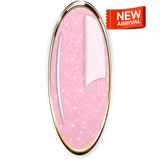 LIQUID POLYGEL Lychee Mousse 25g/50g. Skystas poligelis su blizgučiais
