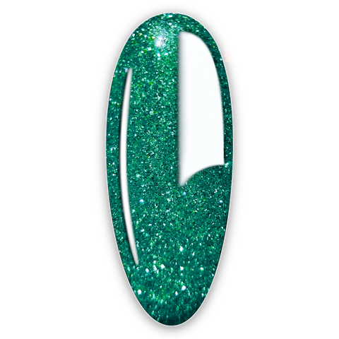 Molecule Diamonds & Reflection Nr 12. 10ml. Šviesą atspindintys, su deimantiniais blizgučiais.