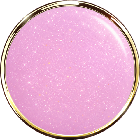 Hard BASE Fluid Gel Natalija’s Sparkle 1, Tiksotropinė formulė, su blizgučiais 15g indelis