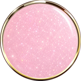 Hard BASE Fluid Gel Nastia’s Sparkle 4, Tiksotropinė formulė, su blizgučiais, 15g indelis