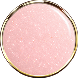 Hard BASE Fluid Gel Urtė’s Sparkle 3, Tiksotropinė formulė, su blizgučiais. 15g indelis