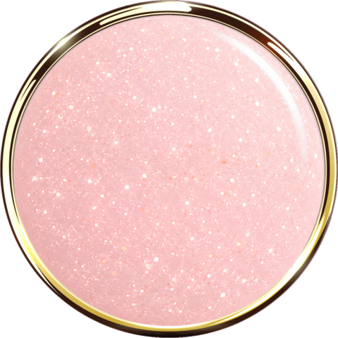 Hard BASE Fluid Gel Urtė’s Sparkle 3, Tiksotropinė formulė, su blizgučiais. 15g indelis